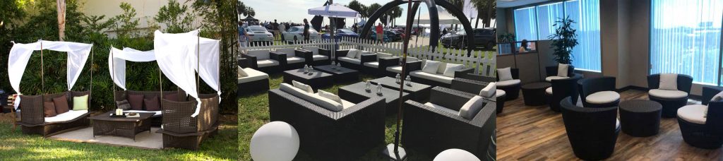 Furniture Rentals for Sarasota Festivals – Outdoor Event Seating & Lounges